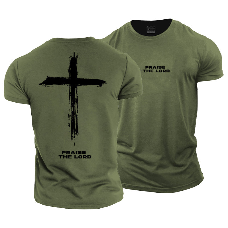 Praise The Lord Cotton T-Shirt – Bluvap