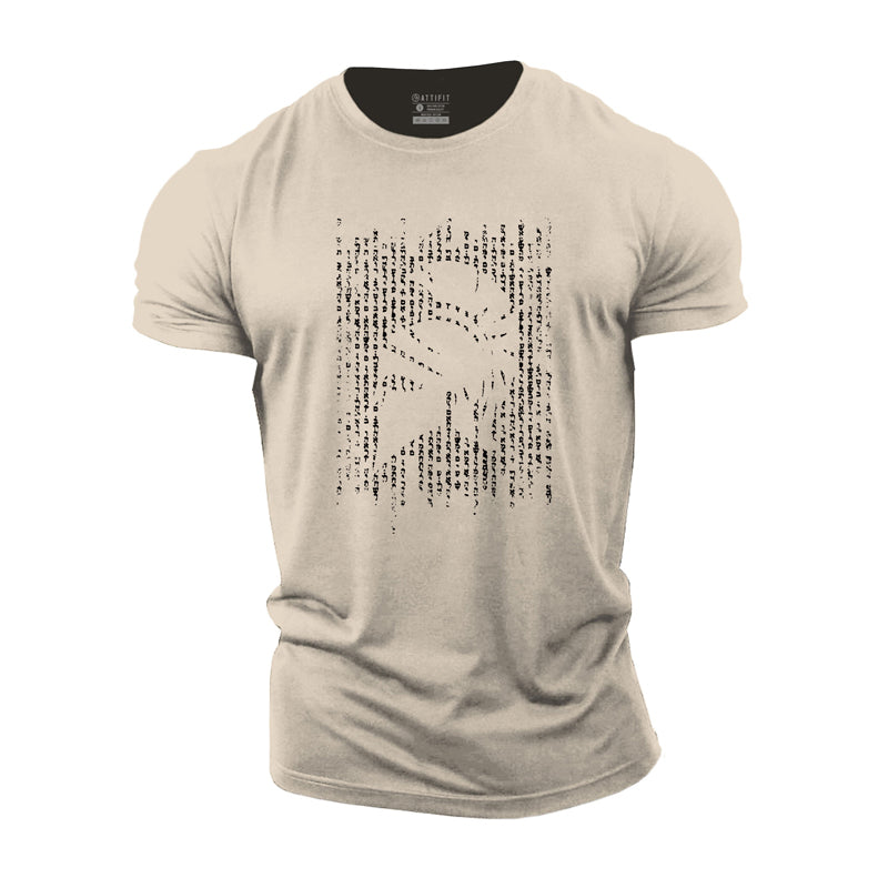 Spartan Silhouette Cotton T-Shirt