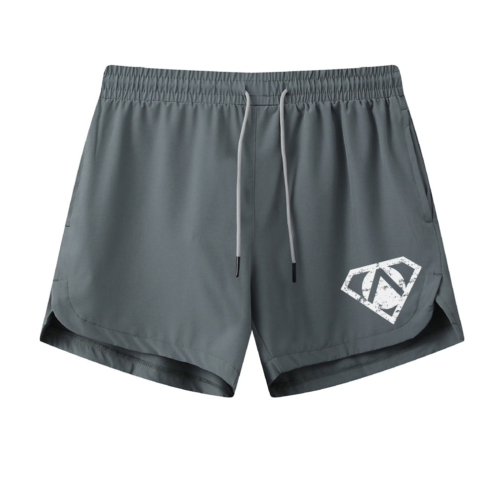 Spartan Diamond Graphic Shorts