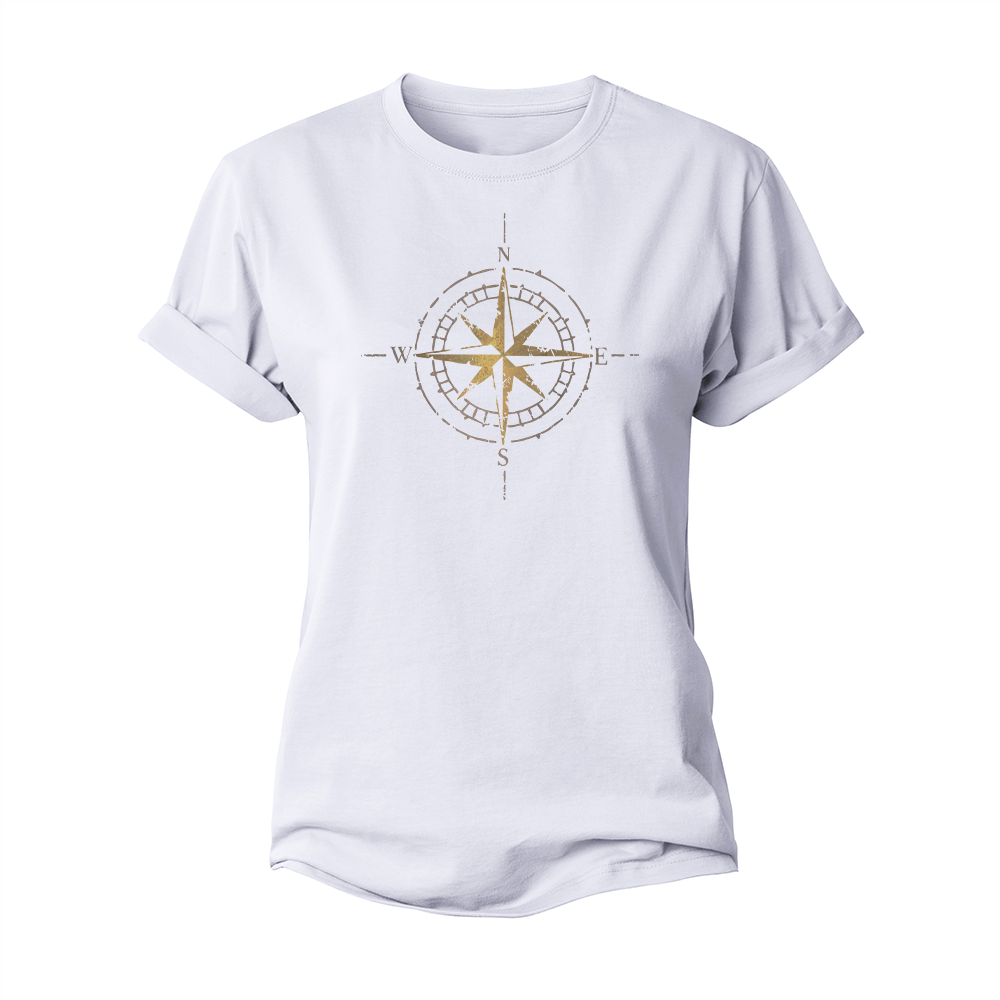 Compass Women's Cotton T-Shirt