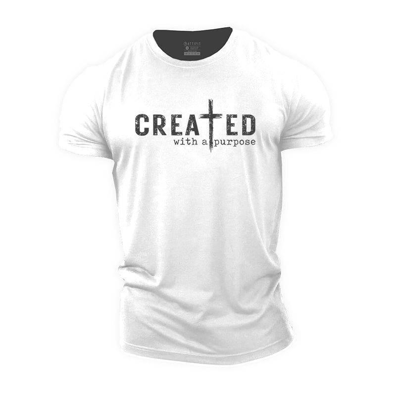 Created With A Purpose Cotton T-Shirt