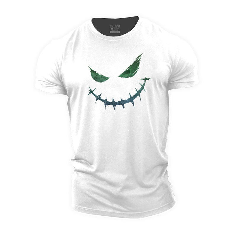 Evil Expression Cotton T-shirts