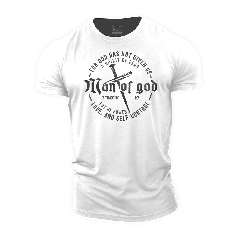 Man Of God Cotton T-Shirt