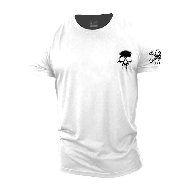 Mini Skull Cotton T-Shirt