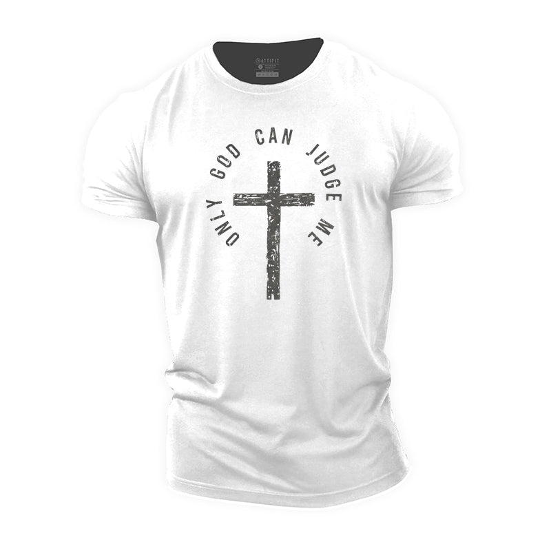 Only God Can Judge Me Cotton T-Shirt