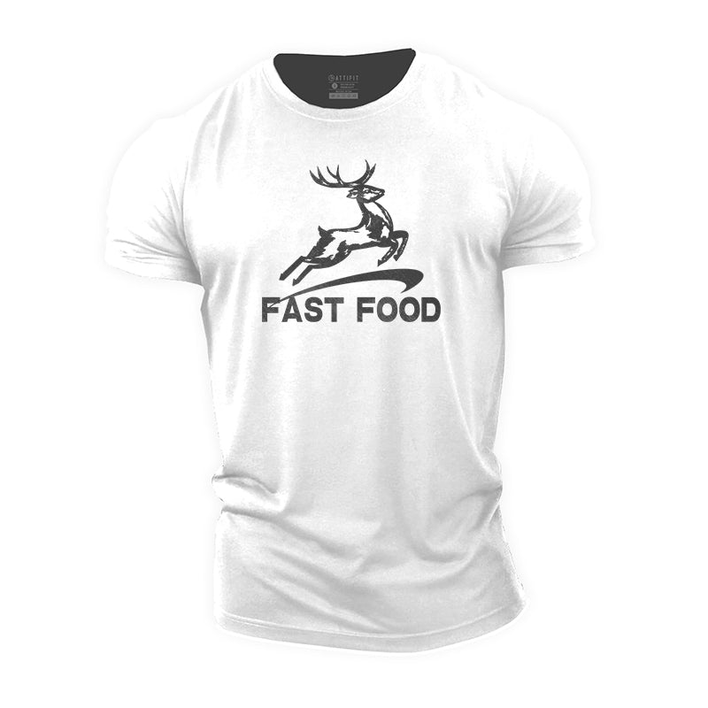 Fast Food Cotton T-Shirts