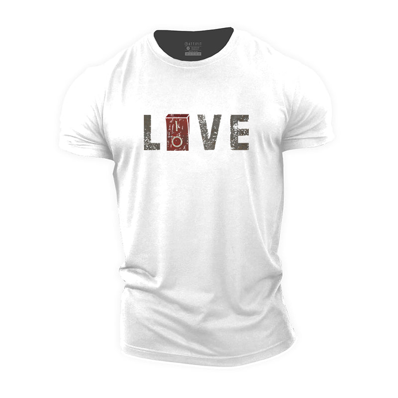 Live And Love Cotton T-Shirt