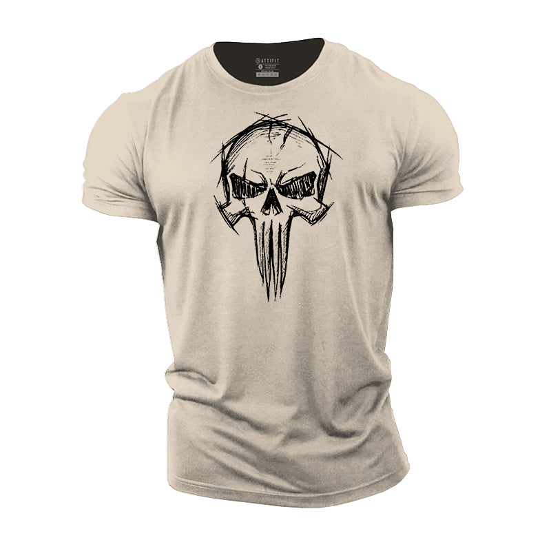 Skull Cotton T-Shirt