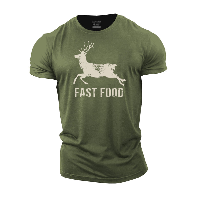 Fast Food Cotton T-Shirt