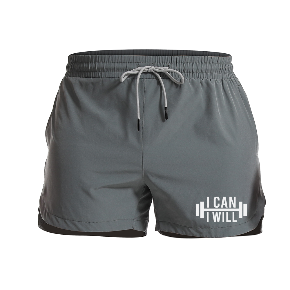 I Can I Will Graphic Shorts