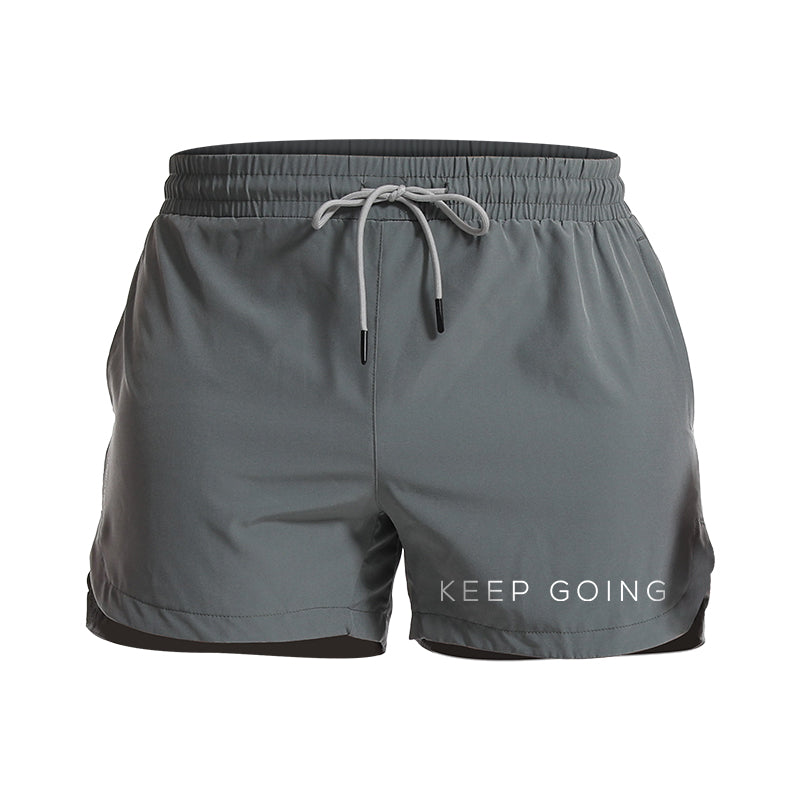 Keep Going Graphic Shorts