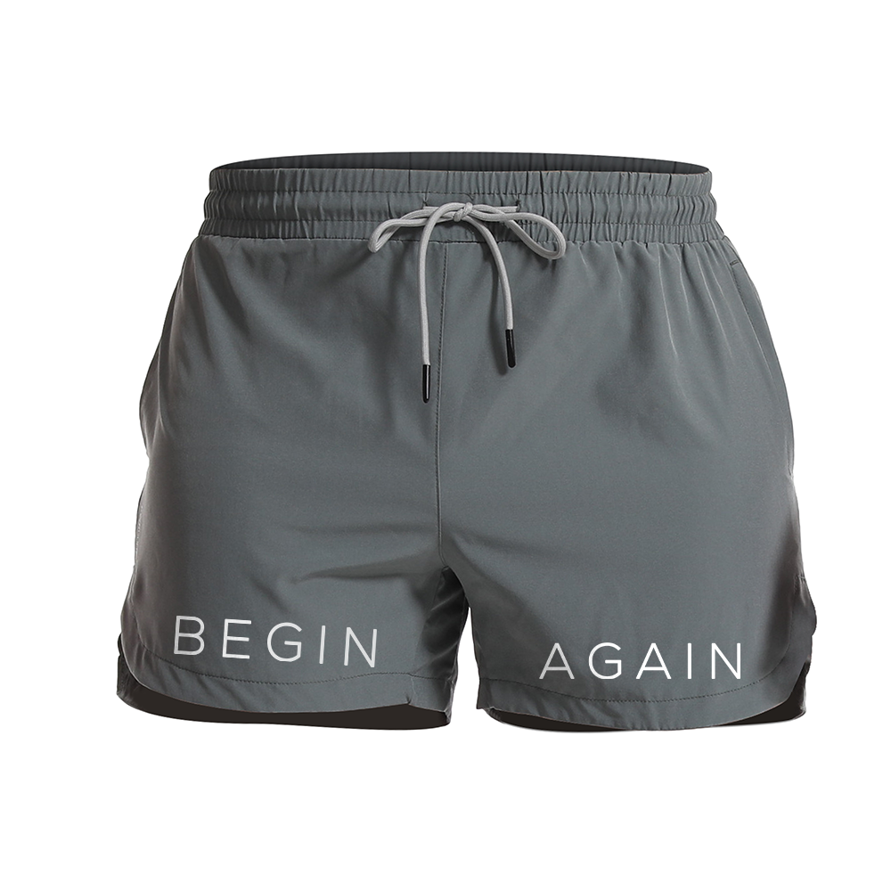 Begin Again Graphic Shorts