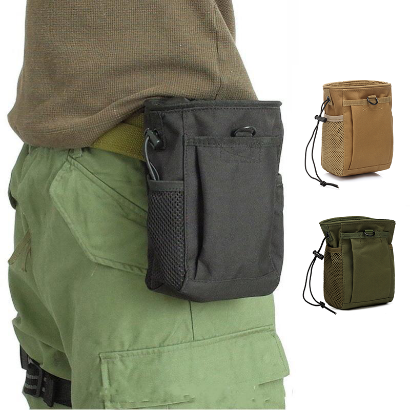 Tactical Drawstring MOLLE Waist Bag