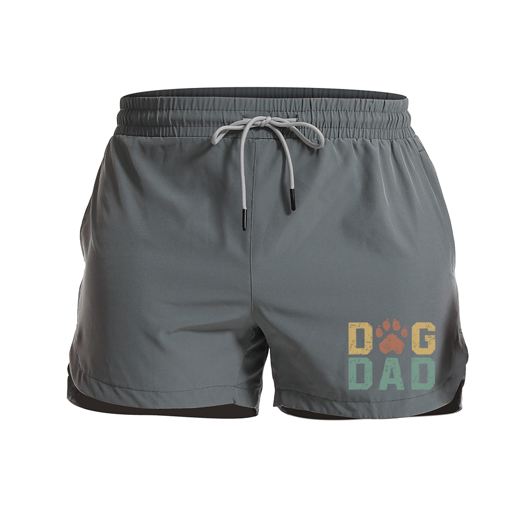 Dog Dad Graphic Shorts