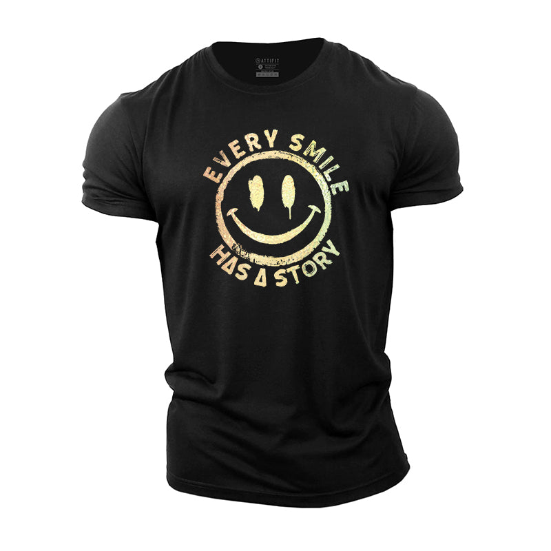 Every Smile Has A Story Cotton T-Shirt