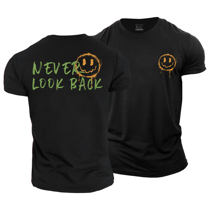 Never Look Back Cotton T-Shirt