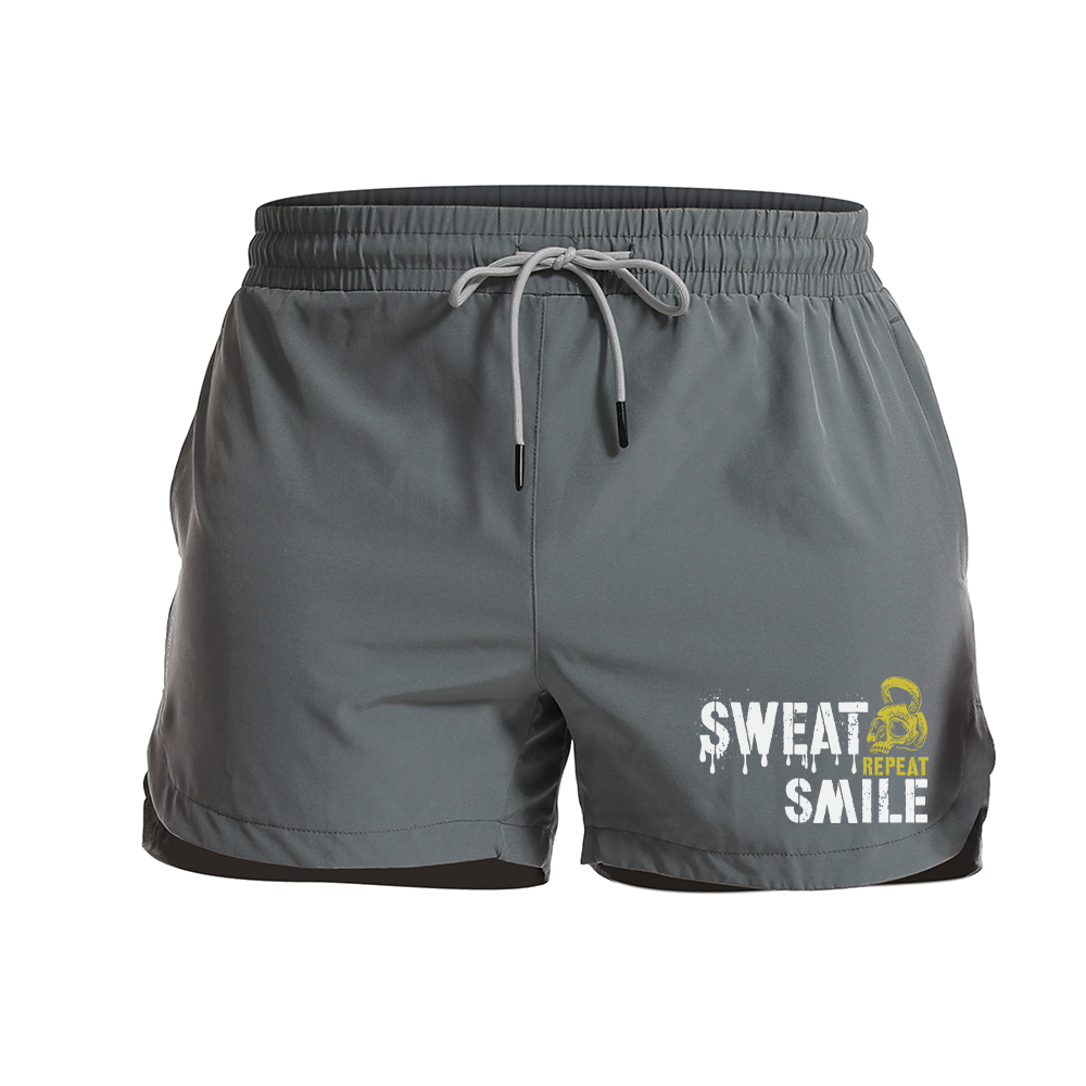 Sweat Smile Graphic Shorts