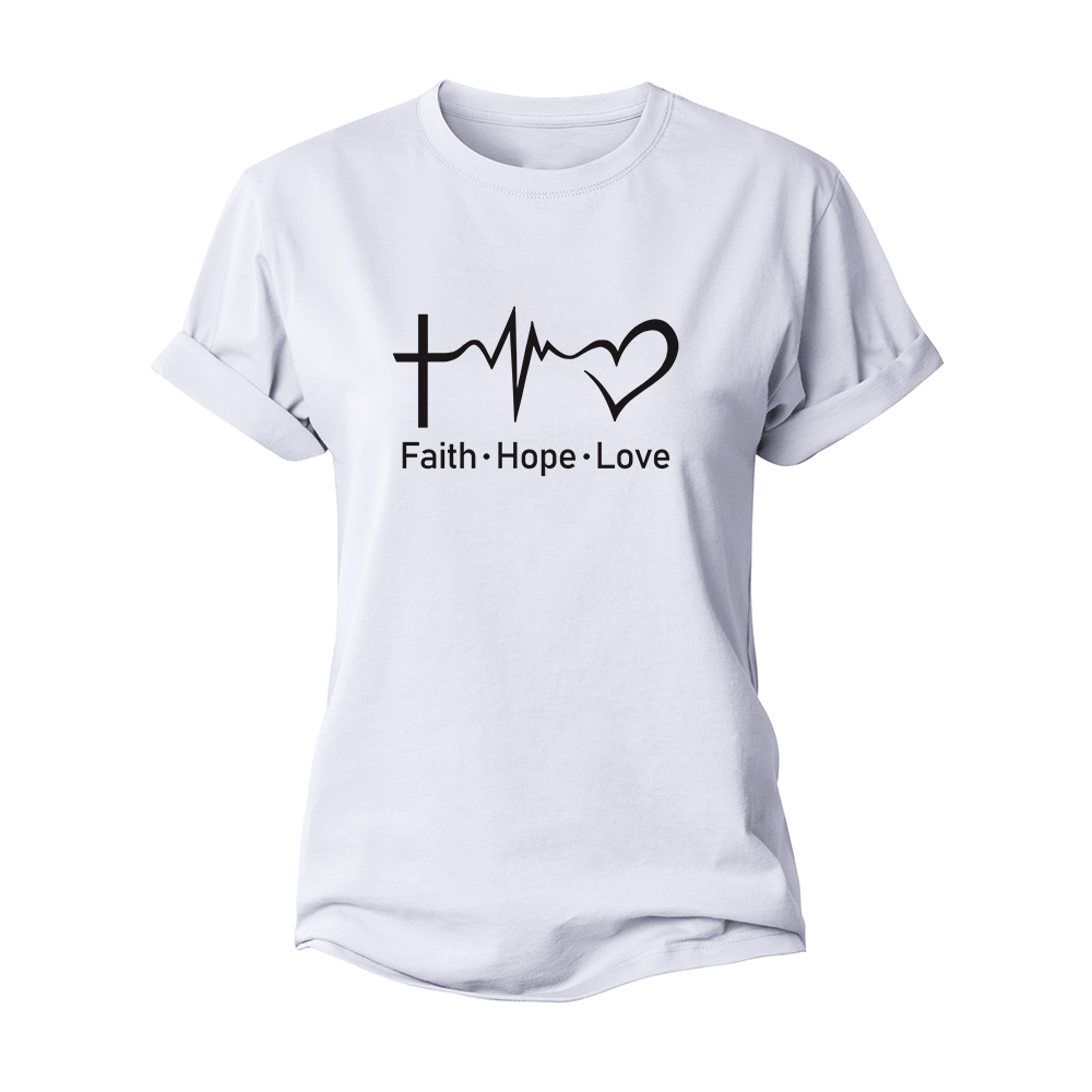 Faith Hope Love Women's Cotton T-Shirt