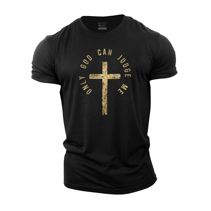 Only God Can Judge Me Cotton T-Shirt