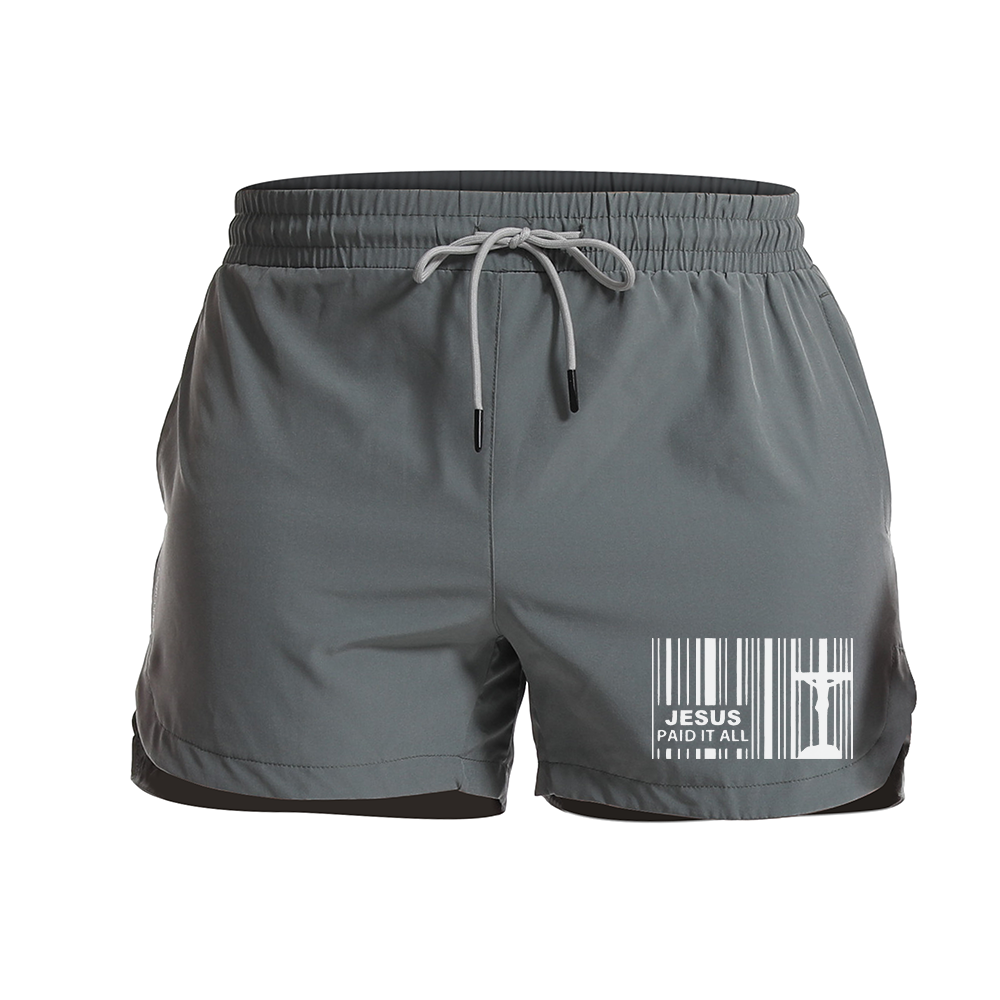 Jesus Graphic Shorts