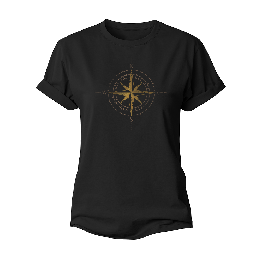 Compass Women's Cotton T-Shirt