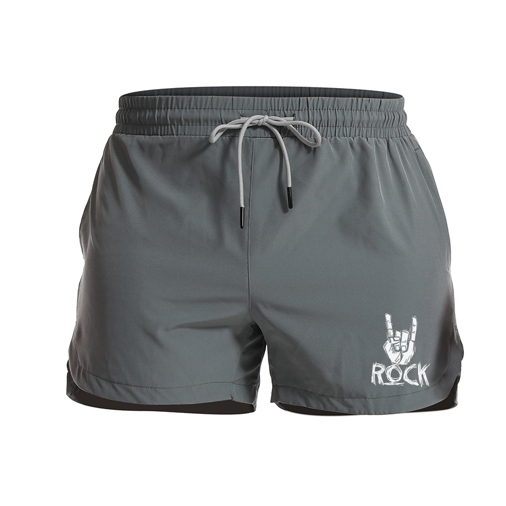 Rock Graphic Shorts