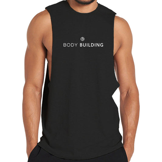 Bodybuilding Print Graphic Tank Top