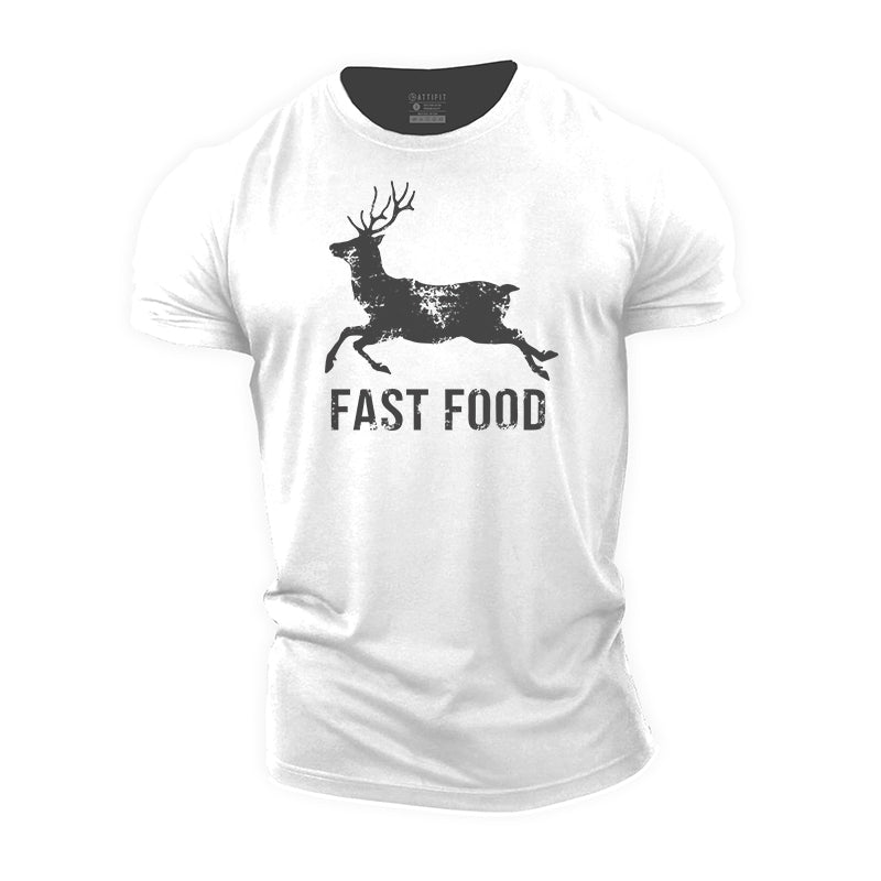 Fast Food Cotton T-Shirt