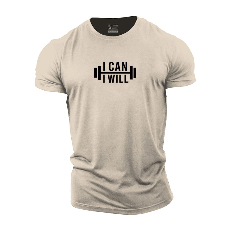 I Can I Will Cotton T-Shirt