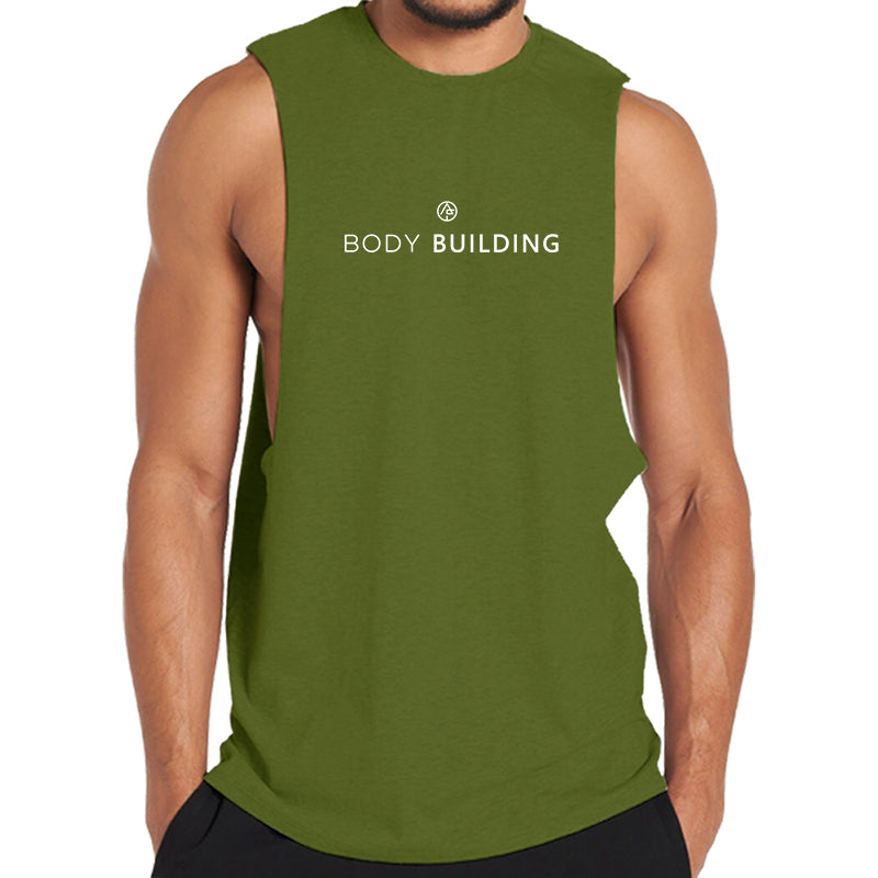 Bodybuilding Print Graphic Tank Top