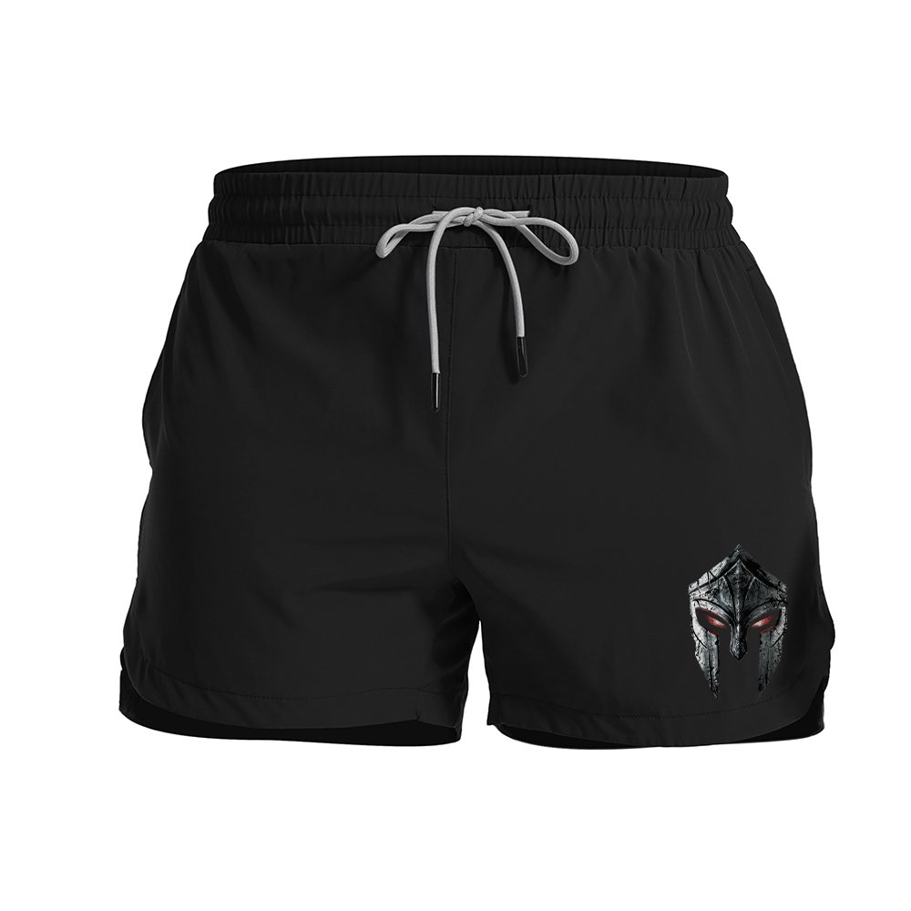 Spartan Knights Graphic Shorts