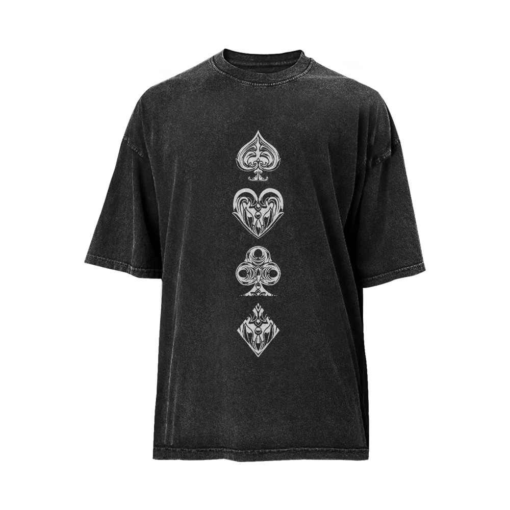 Poker Washed T-Shirt