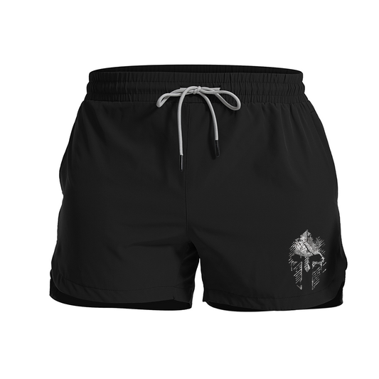 Cement Spartan Graphic Shorts