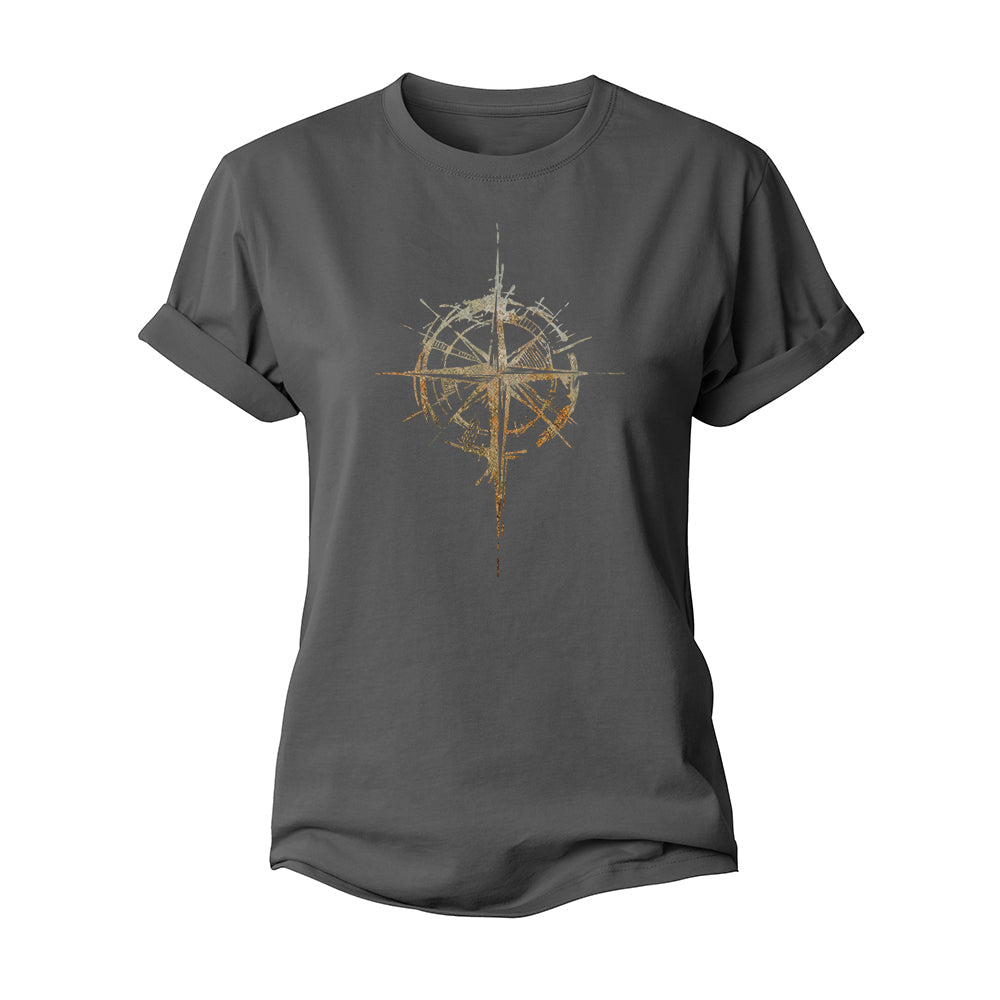 Vintage Compass Women's Cotton T-Shirt