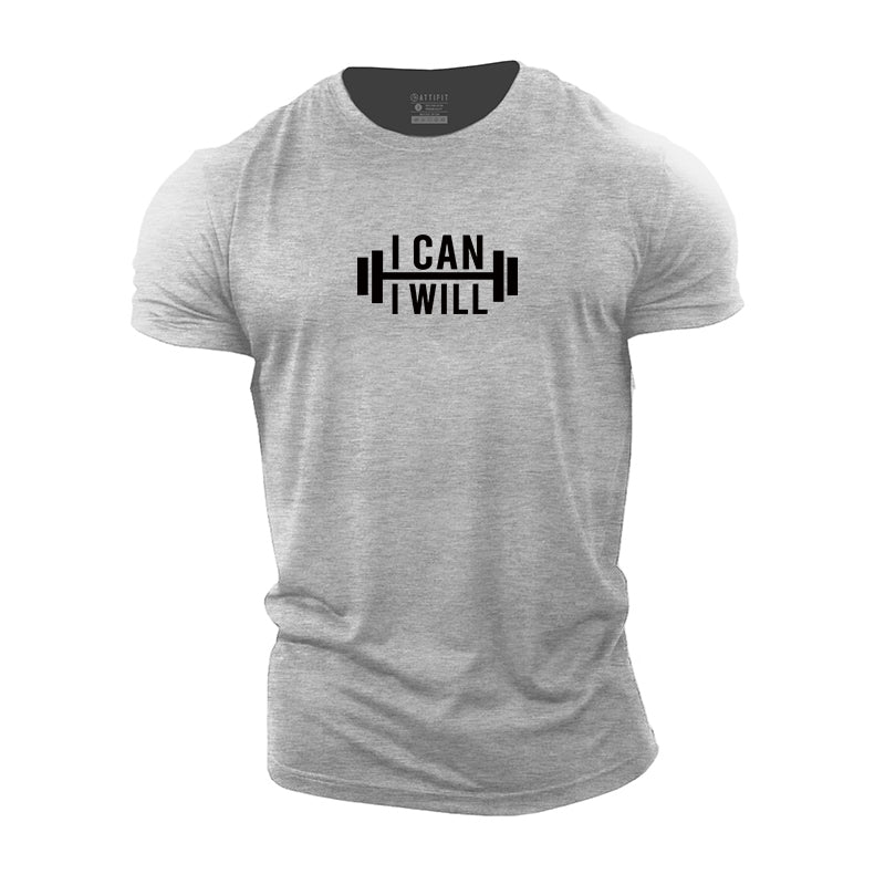 I Can I Will Cotton T-Shirt