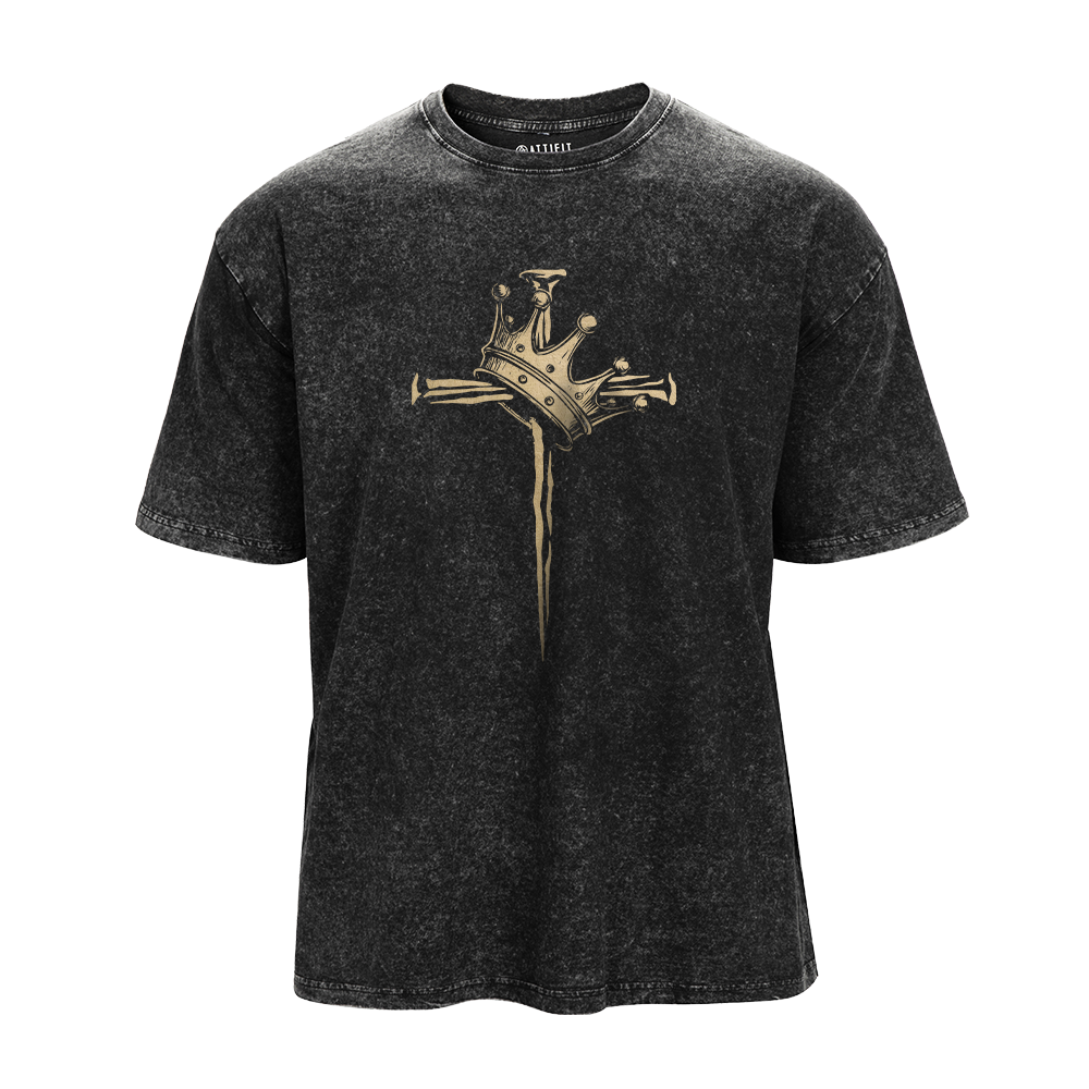 Cross Crown Washed T-Shirt