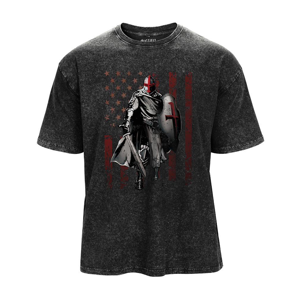 Knights Templar Washed T-Shirt