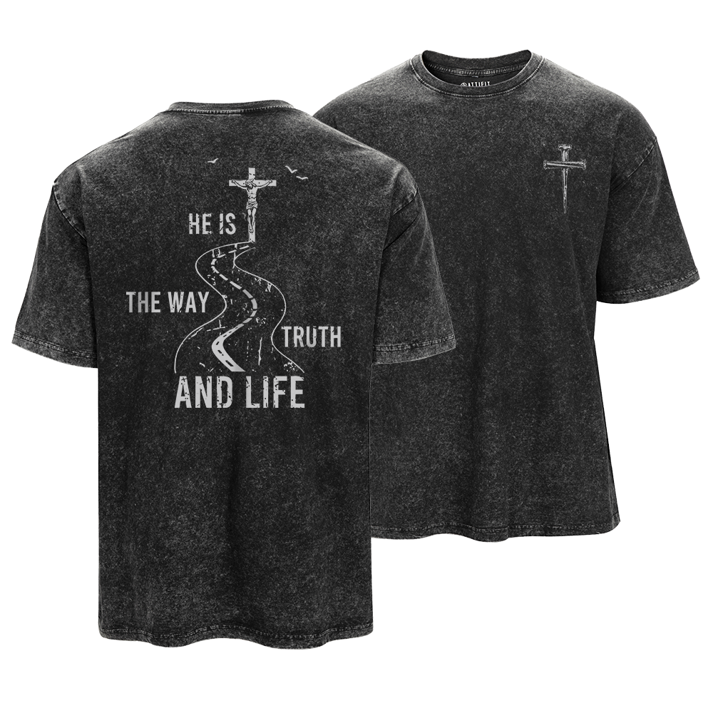 Way Truth and Life Washed T-Shirt