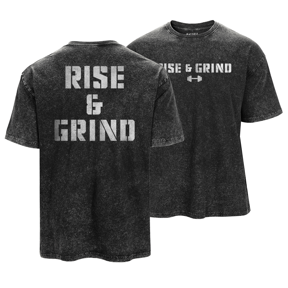 Rise And Grind Washed T-Shirt