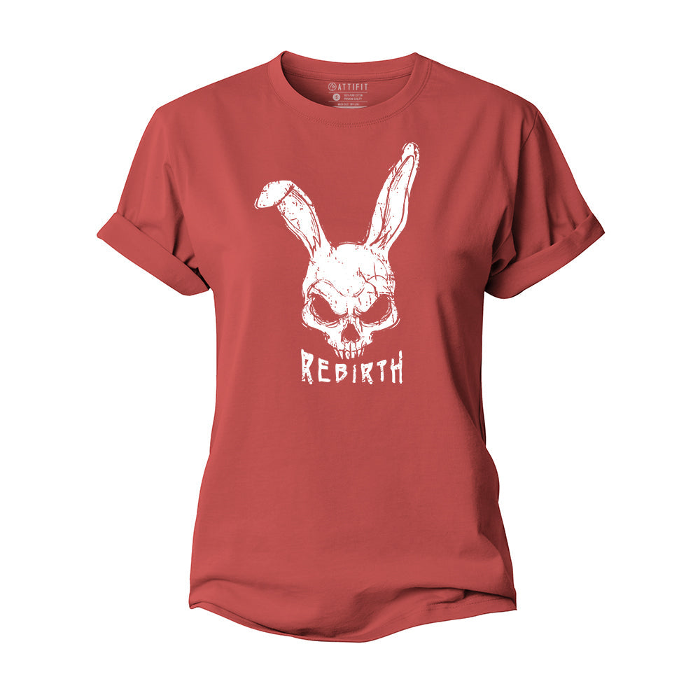 Bunny Rebirth Women's Cotton T-Shirt