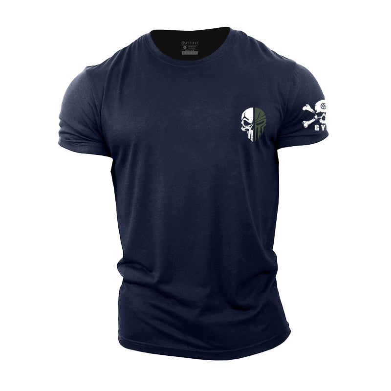 Spartan Skull Cotton T-Shirt