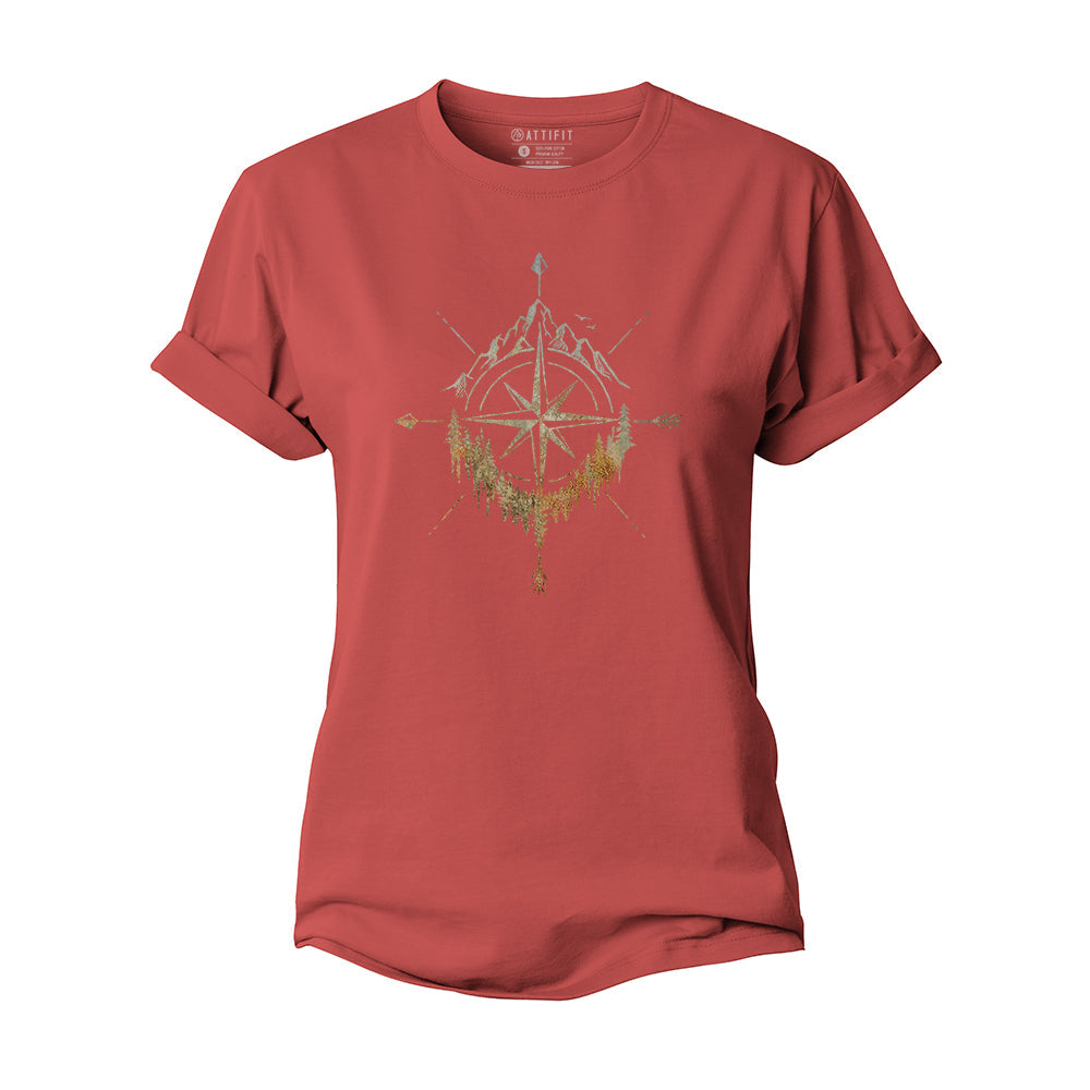 Mountain Compass Women's Cotton T-Shirt