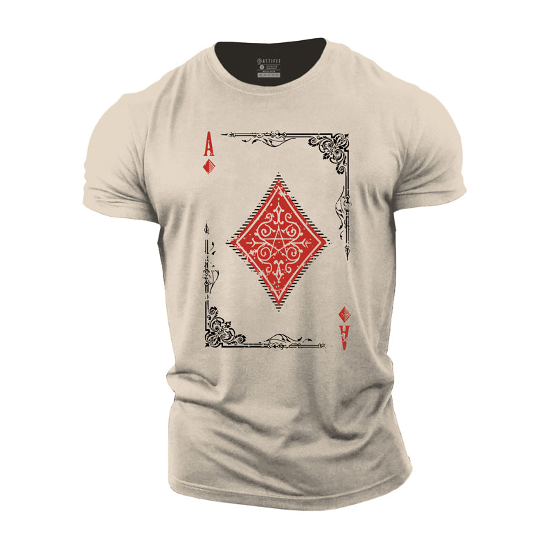 Cotton Square A Graphic Men's T-shirts