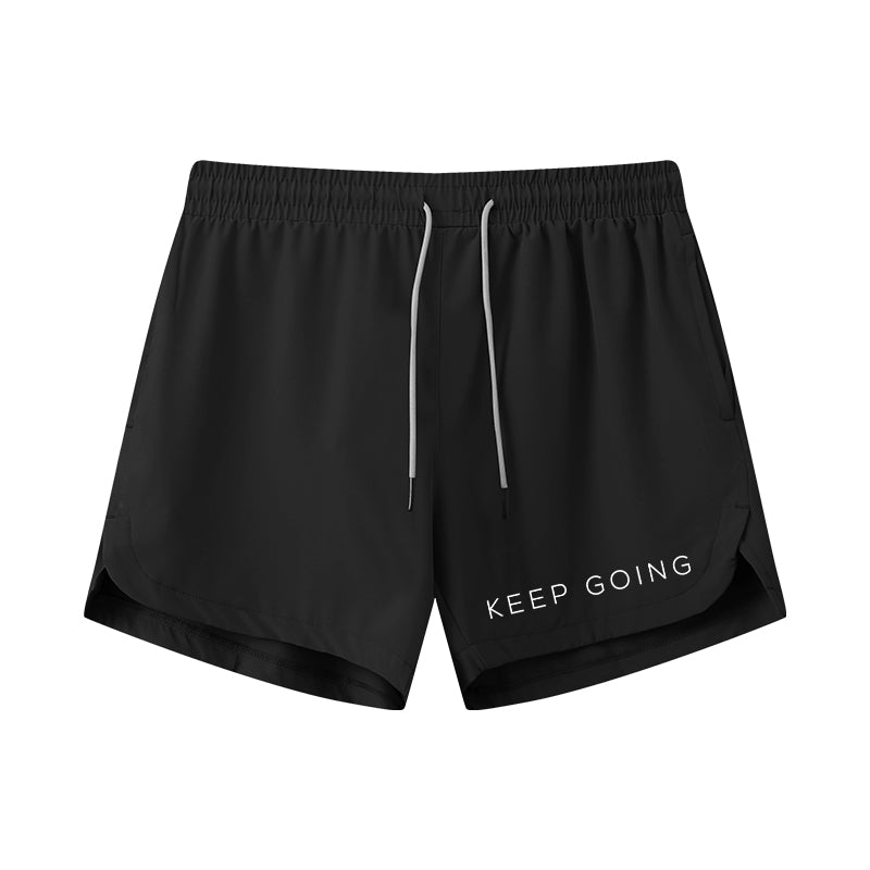 Keep Going Graphic Shorts