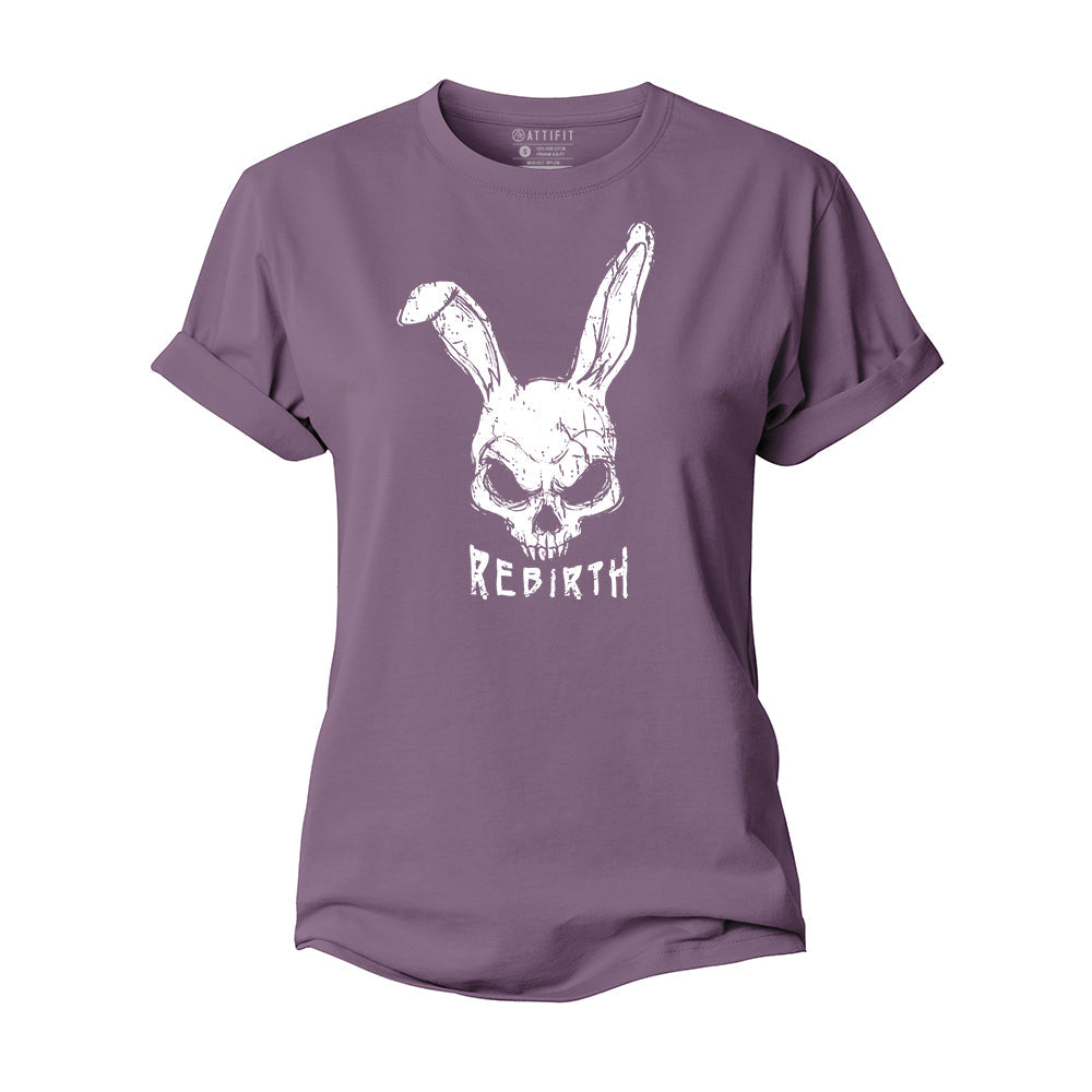 Bunny Rebirth Women's Cotton T-Shirt