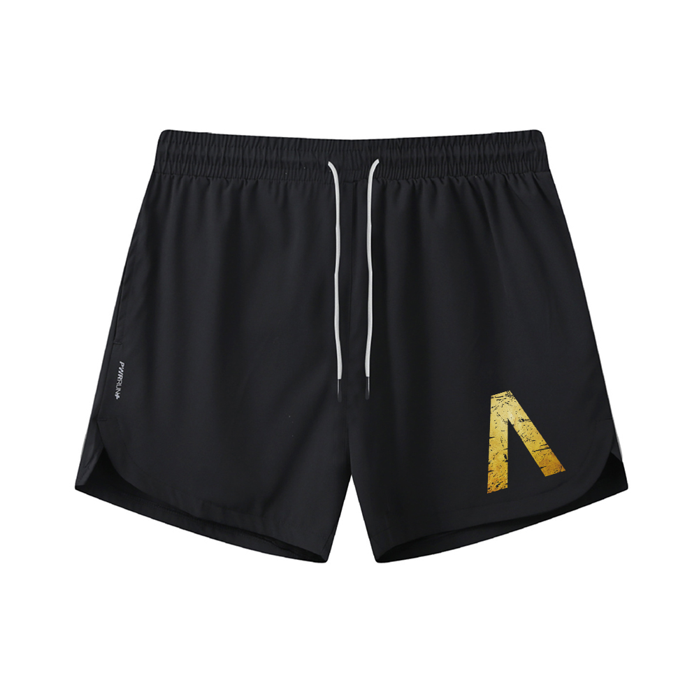 Golden Spartan A Graphic Shorts