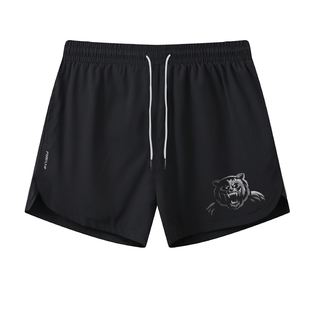 Bear Graphic Shorts