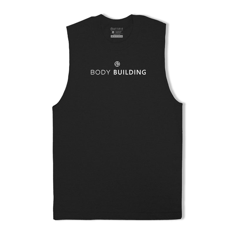 Bodybuilding Print Graphic Tank Top