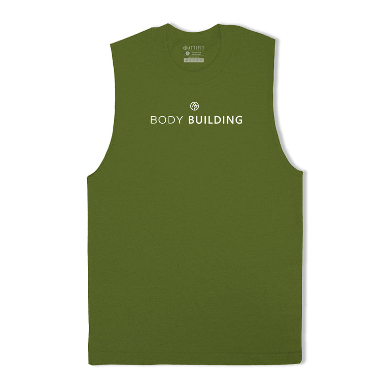 Bodybuilding Print Graphic Tank Top