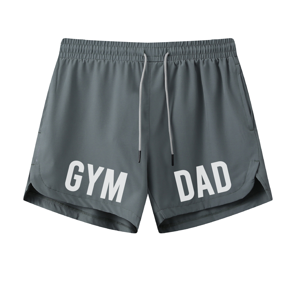 Gym Dad Graphic Shorts